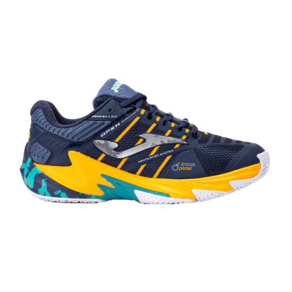 CALZADO OPEN MEN NAVY ORANGE talle 7 US