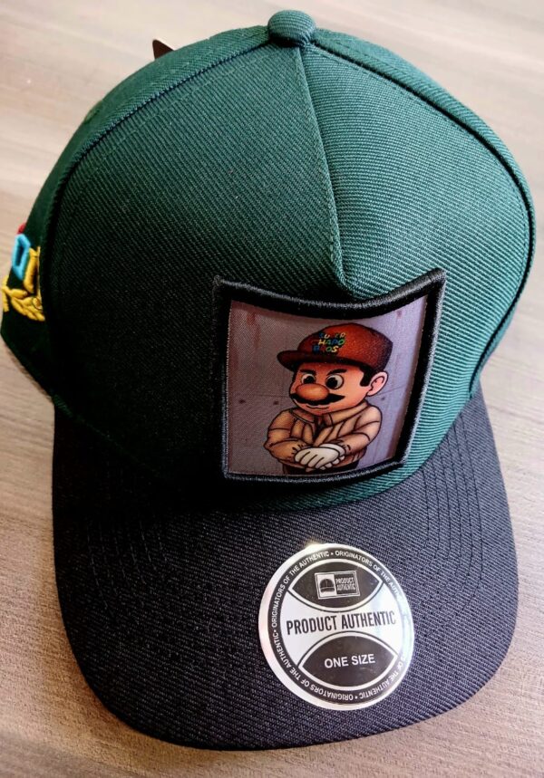 GORRO VERDE LOGO SUPER CHAPO BROS