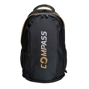 MOCHILA PRO NEGRO/DORADO