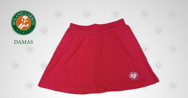 SHORT POLLERA CORE ROJO Talla G
