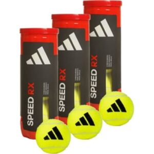TUBO DE PELOTA SPEED RX ROJA X3