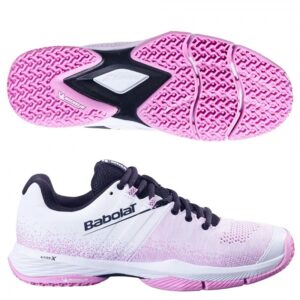 CALZADO BABOLAT SENSA WOMEN WHITE LILAC