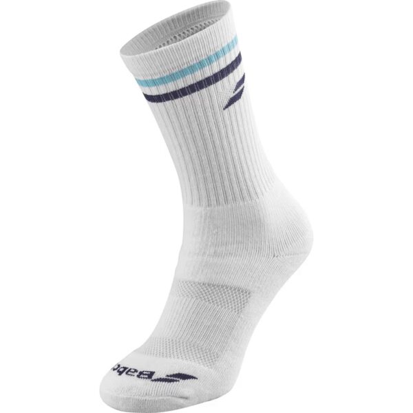MEDIA BABOLAT TEAM SINGLE MEN WHITE ESTATE BLUE