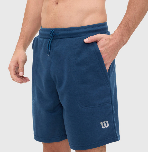 SHORT CABALLERO FRENCH TERRY AZUL P