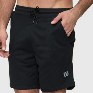 SHORT CABALLERO FRENCH TERRY NEGRO P