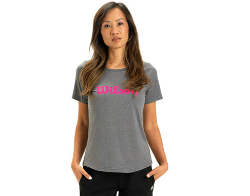 CAMISETA FEMENINO SOFT TOUCH GRIS OSCURO L