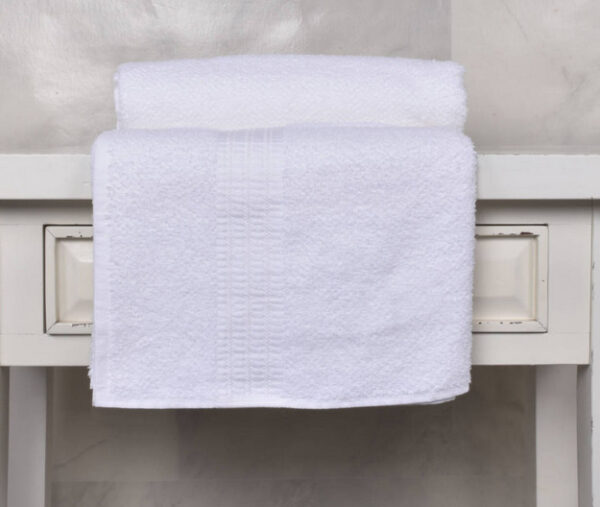 TOALLA DE MANO BLANCO