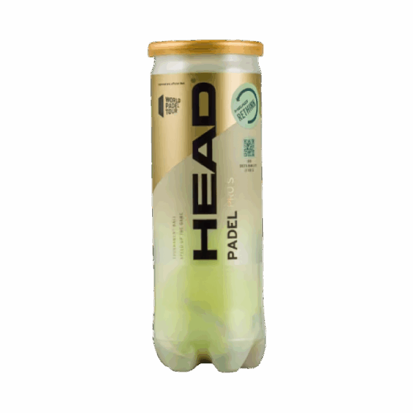 TUBO DE PELOTAS HEAD PADEL PRO S