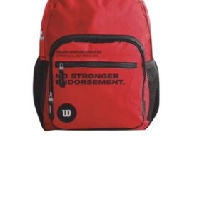 MOCHILA 16 ROJO/NEGRO