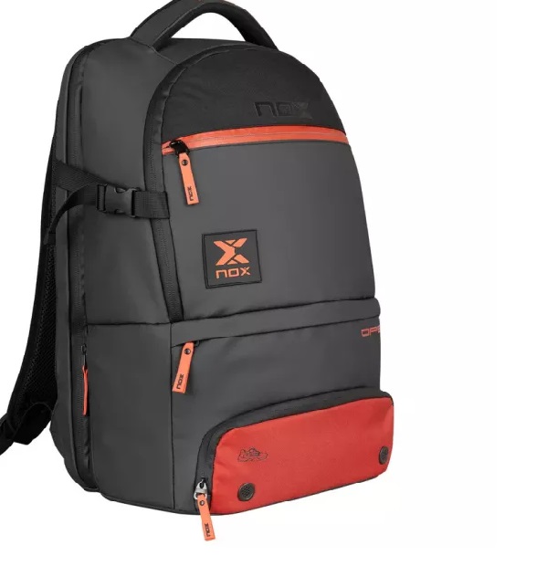 MOCHILA OPEN LUXURY OPEN SERIES BLACK/RED 24/25