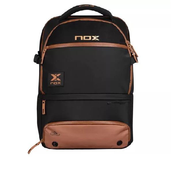 MOCHILA OPEN SERIES BLACK/BROWN 24/25