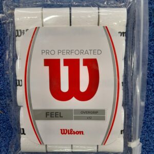 GRIP WILSON PRO PERFORADO x12 BLANCO