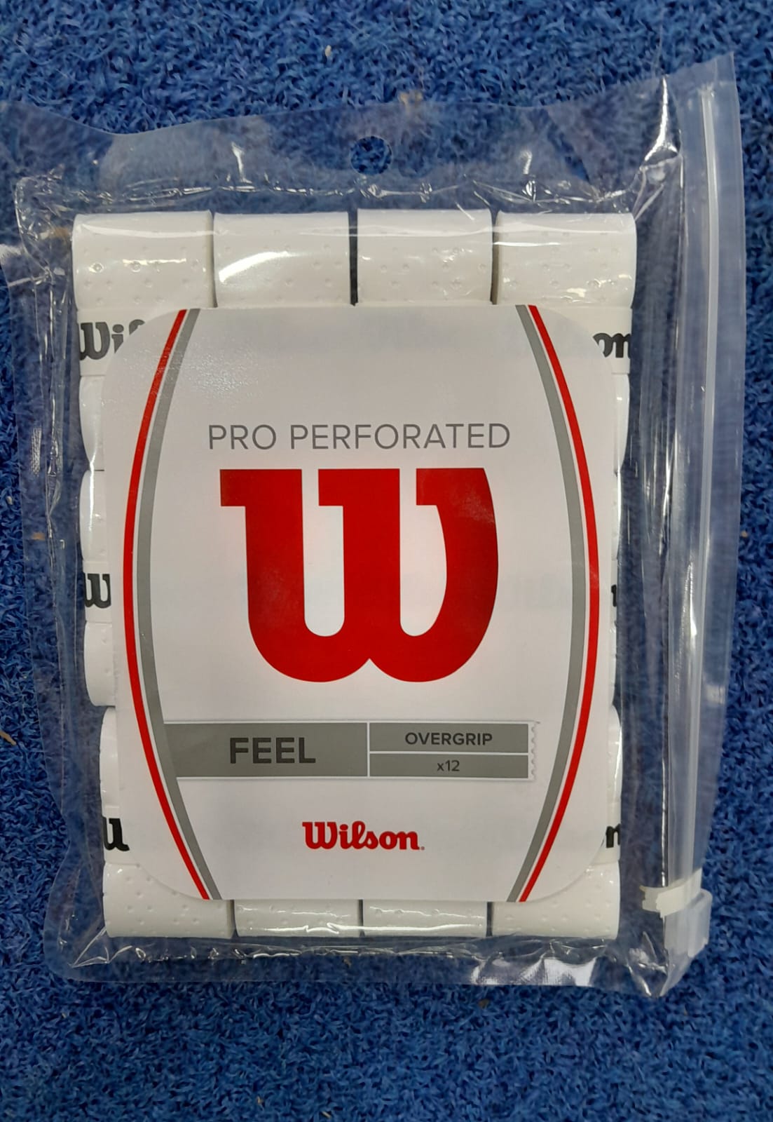 GRIP WILSON PRO PERFORADO x12 BLANCO