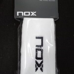 MUÑEQUERAS LARGAS BLANCO/NEGRO X2