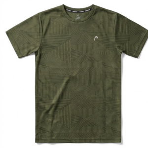 REMERA MASCULINA HD-03 GREEN GREY TALLE M