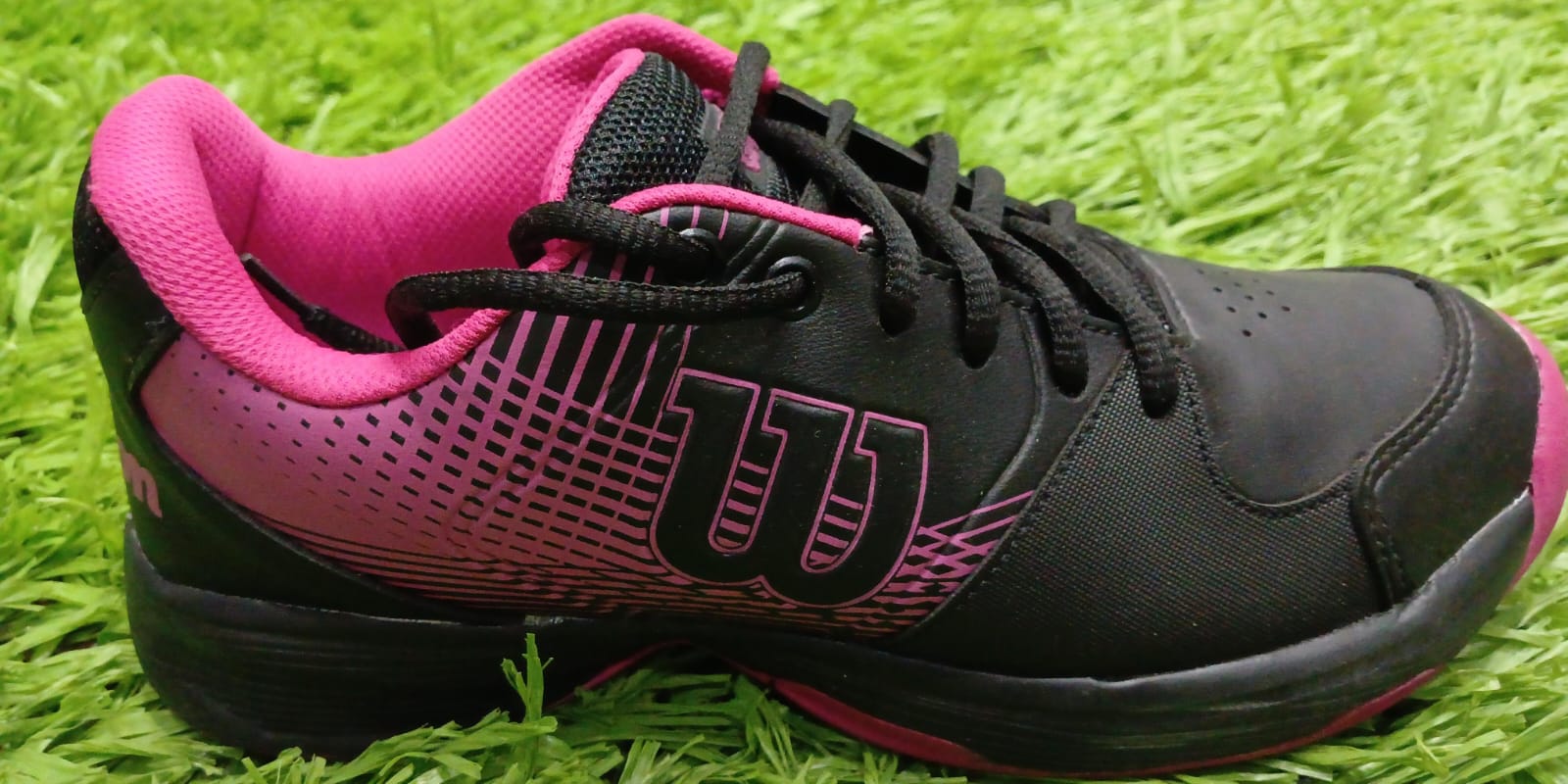 CALZADO ACE PLUS W NEGRO/LILA Talla 7,5US 25.7CM